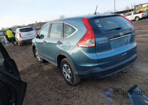 2013 Honda Cr-V Lx z USA, uszkodzony, nr VIN 5J6RM4H39DL065767